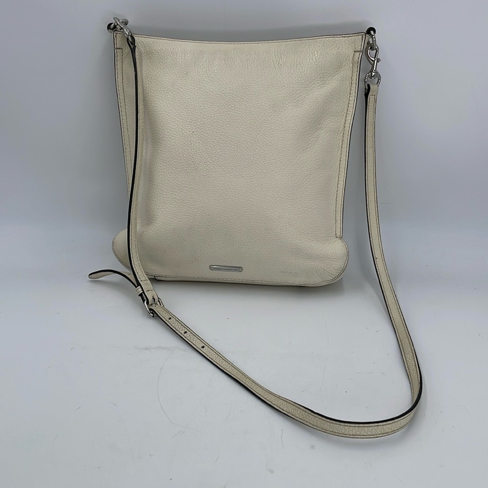 Rebecca Minkoff Elegant Cream Crossbody Bag
